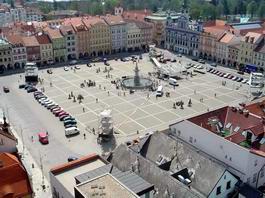České Budějovice - námestie